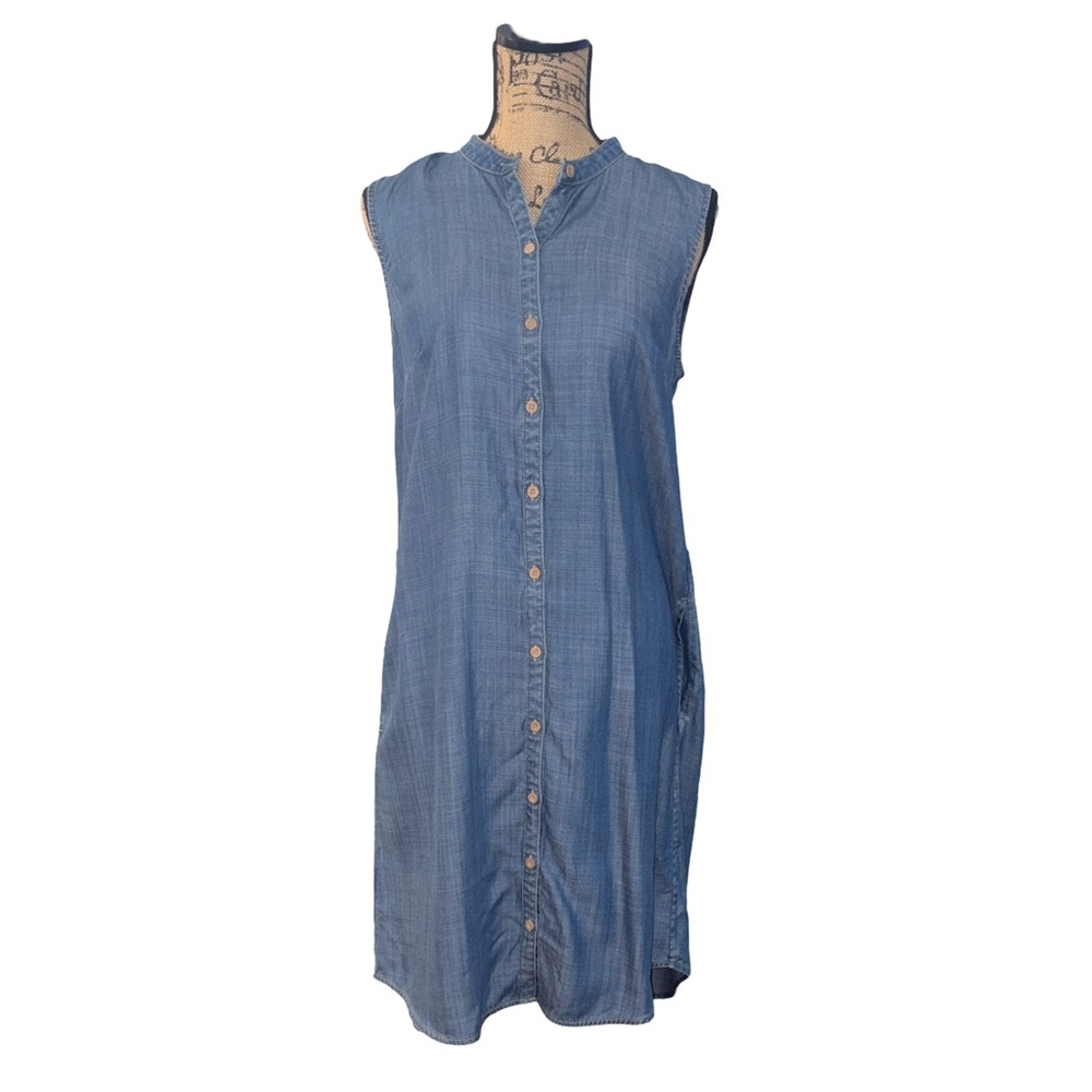 Tommy Bahama Chambray All Day Sleeveless Dress